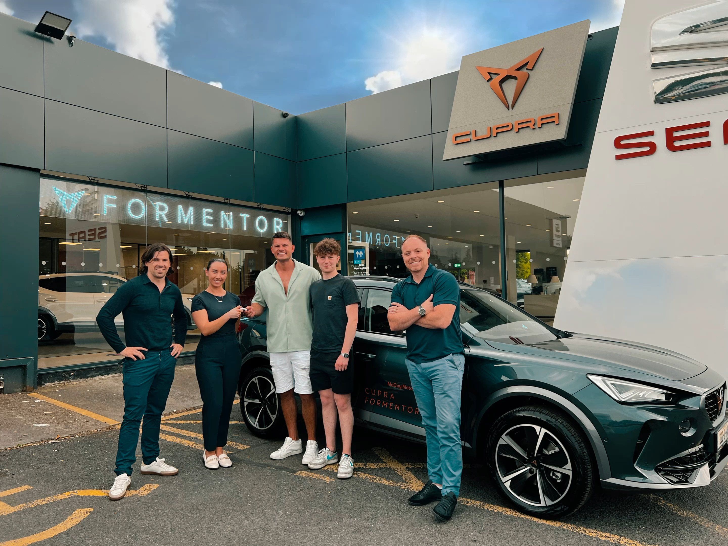 New CUPRA brand ambassador for McCoy Motors